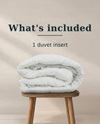 Cotton-Cased Duvet Insert